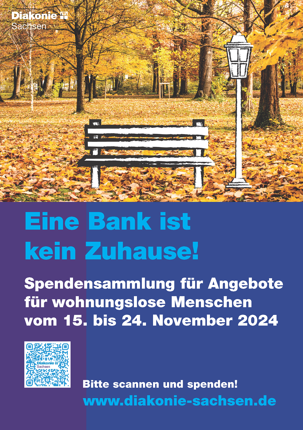 Eine Bank ist kein Zuhause